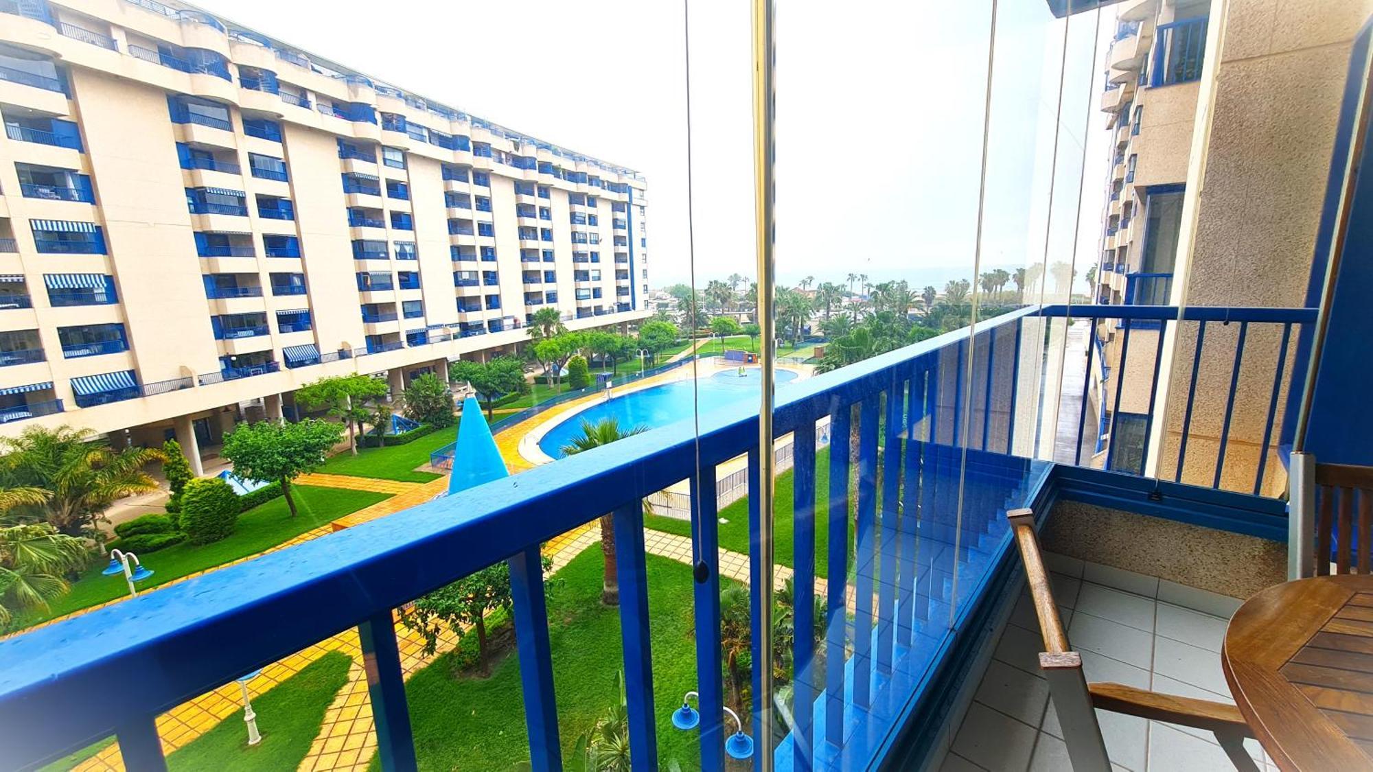 Beach Valencia Luxury D15-9 Apartment With Terrace And Sea Views With Two Rooms エクステリア 写真