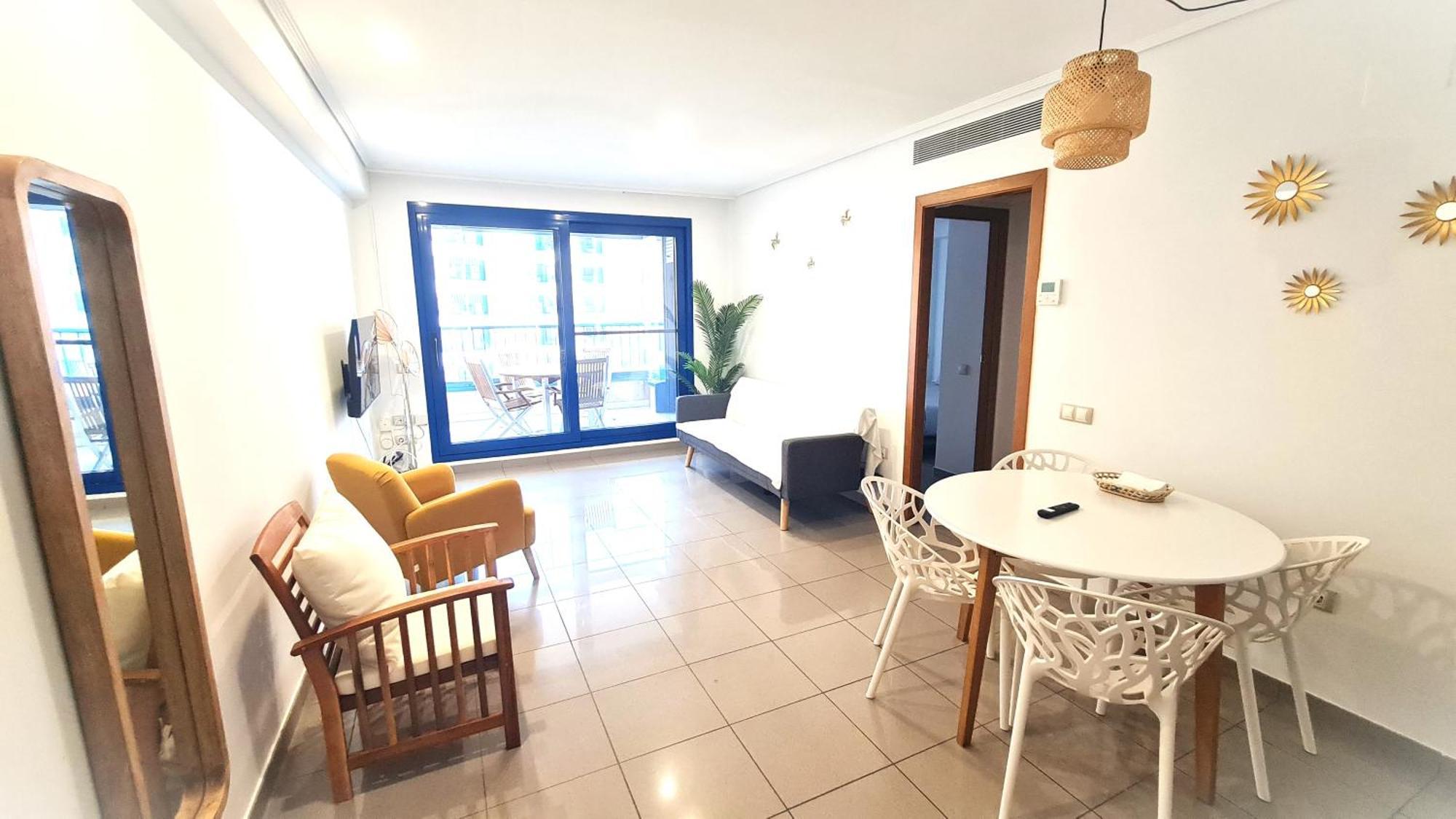Beach Valencia Luxury D15-9 Apartment With Terrace And Sea Views With Two Rooms エクステリア 写真